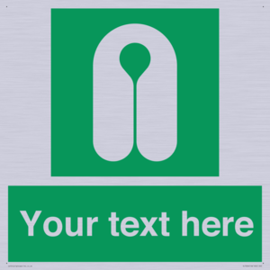 Custom sign safe condition Lifejacket